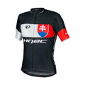 HQBC QPI SK TEAM rövid ujjú fekete/piros női mez