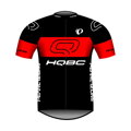 HQBC QPI TEAM 2021 rövid ujjú fekete/piros mez