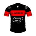 HQBC QPI TEAM 2021 rövid ujjú fekete/piros mez