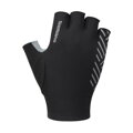 SHIMANO ADVANCED fekete kerékpáros kesztyű