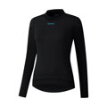 SHIMANO BEAUFORT LONG BASE LAYER fekete női póló