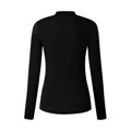 SHIMANO BEAUFORT LONG BASE LAYER fekete női póló