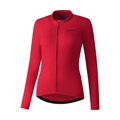 SHIMANO KAEDE THERMAL LONG piros női mez