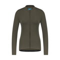 SHIMANO KAEDE THERMAL LONG zöld női mez