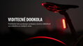MAGICSHINE SEEMEE 100 V2.0 hátsó lámpa 9 funkciós USB fekete