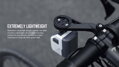 MAGICSHINE Garmin/EVO/ALLTY kormányra szerelhető műanyag tartó (eltolásos)