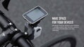 MAGICSHINE Garmin/EVO/ALLTY kormányra szerelhető műanyag tartó (eltolásos)