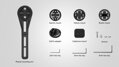 MAGICSHINE Garmin/EVO/ALLTY kormányra szerelhető műanyag tartó