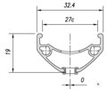MACH1 Felni CROSS-R 27 29 28D fekete