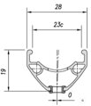 MACH1 Felni CROSS-R 23 27.5 32D fekete