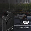 MAGENE L508 RADAR hátsó lámpa 7 funkciós USB fekete
