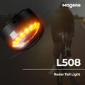 MAGENE L508 RADAR hátsó lámpa 7 funkciós USB fekete