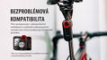 MAGENE L508 RADAR hátsó lámpa 7 funkciós USB fekete