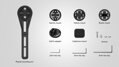 MAGICSHINE Garmin/EVO/ALLTY kormányra szerelhető műanyag tartó