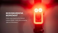 MAGICSHINE SEEMEE 100AD RADAR hátsó lámpa 7 funkciós USB fekete