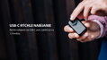 MAGICSHINE SEEMEE 100AD RADAR hátsó lámpa 7 funkciós USB fekete