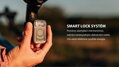 MAGICSHINE SEEMEE 100AD RADAR hátsó lámpa 7 funkciós USB fekete