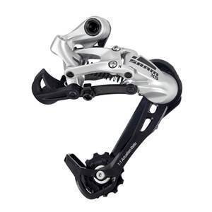 SRAM X-5 9-speed derailleur, long chain, Aluminum silver