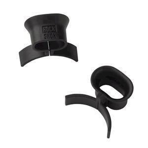 ROCK SHOX Cable/Hose Line Guide, black - RockShox 2pcs