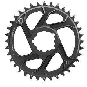 SRAM Chain Ring X-Sync 36T Direct Mount 6mm Offset Alum 12 Speed Black