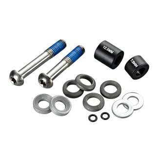 SRAM Post Spacer Set - 20 S (Front 180/Rear 160), includes Titanium T25 mounting bolts