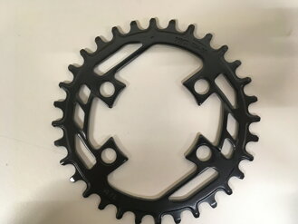 GT BCD76 Chainring 32T w Black Bolts