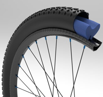 TUBOLIGHT  29” heavy duty individual tire insert  Lightweight insert designed for enduro and DH tires. Insert