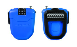 HIPLOK Main features and advantages  Self-winding steel cable in length 1 m  CLIP + RIDE system allows hanging
