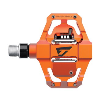 TIME Enduro pedals TIME Speciale 8 including ATAC cases, orange (TIME part number T2GV018)