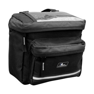 LONGUS Bag BAR M for handlebars 3.9L black Velcro