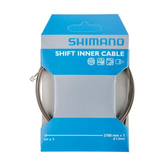 SHIMANO Shift cable 1.2x2100mm stainless + Optislick coating