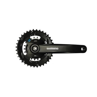 SHIMANO Middle Altus M315 175mm 36/22z. 7/8-k. black without square cover
