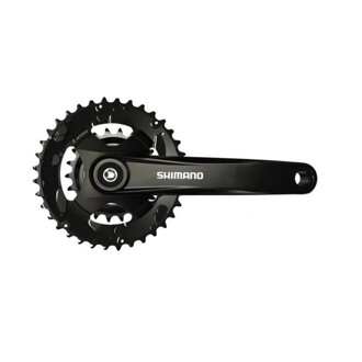 SHIMANO Middle Altus MT101 175mm 36/22z. 9-k. black without square cover