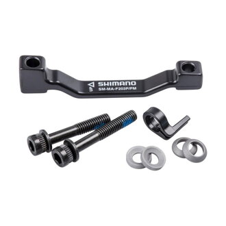 SHIMANO Adapter front/rear for disc 203mm PM/PM (180/203)
