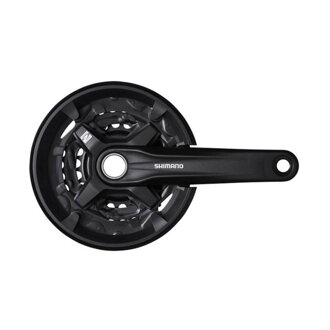 SHIMANO Middle Altus MT210 175mm 40/30/22 9-k. black with two-piece cover without bearing