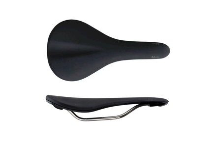 FABRIC SADDLE SCOOP FLAT RACE BLACK/BLACK (FU4500FR02)