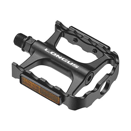 LONGUS Pedálok PREMIUM MTB AL fekete, ipari csapágyak