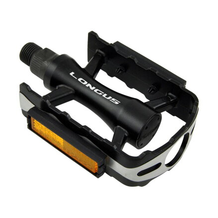 LONGUS Pedálok GLARE MTB AL fekete/ezüst