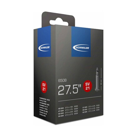 SCHWALBE Inner tube 27.5x1.50/2.40 FV 40mm