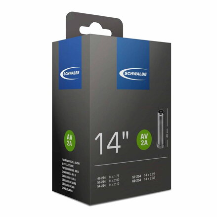 SCHWALBE Belső AV2A 14x1.75/2.10 40mm (47/60-254) 85g