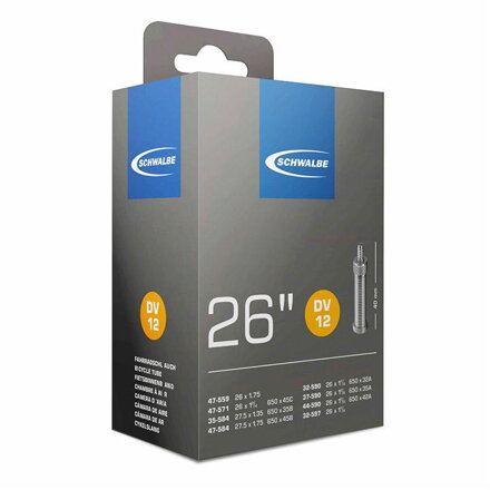 SCHWALBE Belső DV12 26 32/47-559/597 EK 40mm 140g