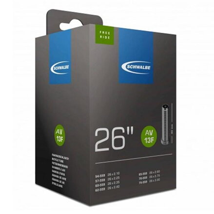SCHWALBE Belső AV13F 26x2.10/3.00 40mm (54/75-559) 185g freeride