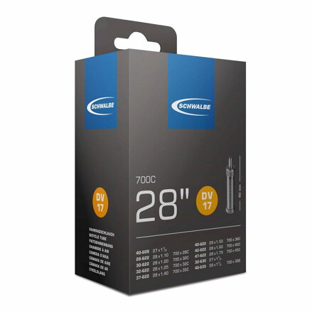 SCHWALBE Belső DV17 700x28/45C DV 40mm (40/47-622) 150g