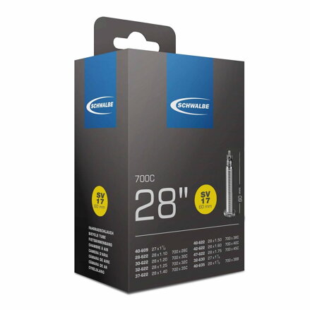 SCHWALBE Belső SV17 700x28/45C FV 60mm (28/47-622) 150g