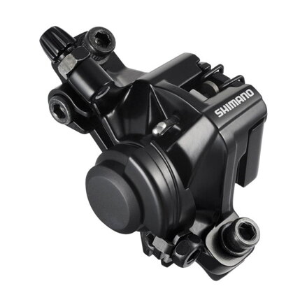 SHIMANO BR-M375 mechanikus féknyereg szett Post Mount + fékbetét B05S