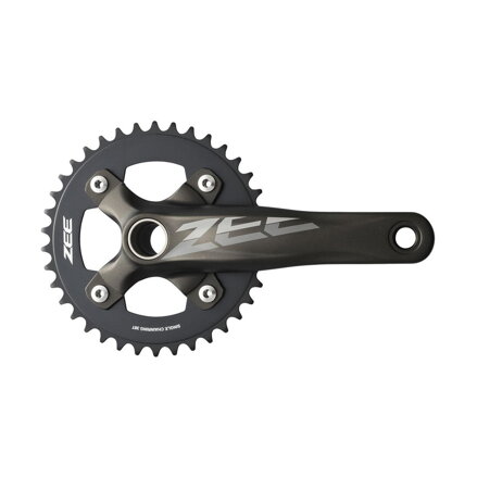 SHIMANO FC-M645 Hajtómű ZEE 165 mm (83 mm) 10 sebességes fekete HTII csapágyazva