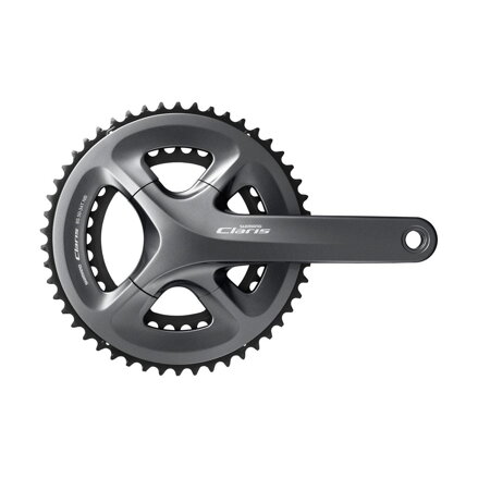 SHIMANO FC-R2000 Hajtómű CLARIS 175 mm 50/34 fogas házvédő nélkül, 8 sebességes, két részes, csapágy nélkül