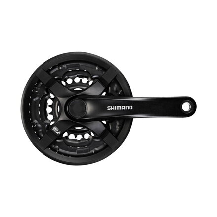 SHIMANO Hajtómű Tourney Ty501 - 6/7/8 Sebességfokozat 48/38/28 Fogszám