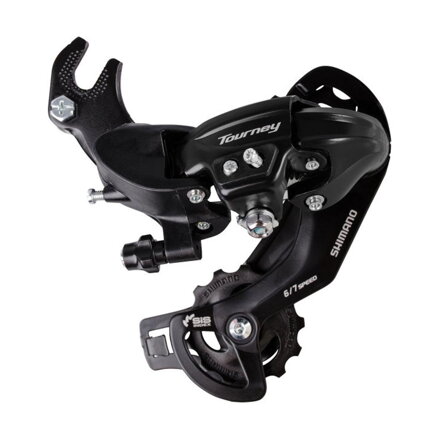 SHIMANO Hátsó váltó Tourney TY300 6/7 sebességes horgos OEM