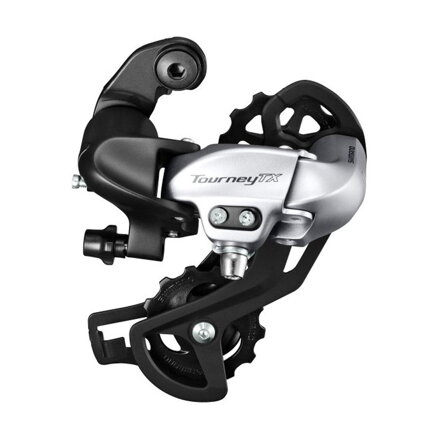 SHIMANO RD-TX800 Hátsó váltó Tourney TX 7/8 sebességes horgok nélkül ezüst